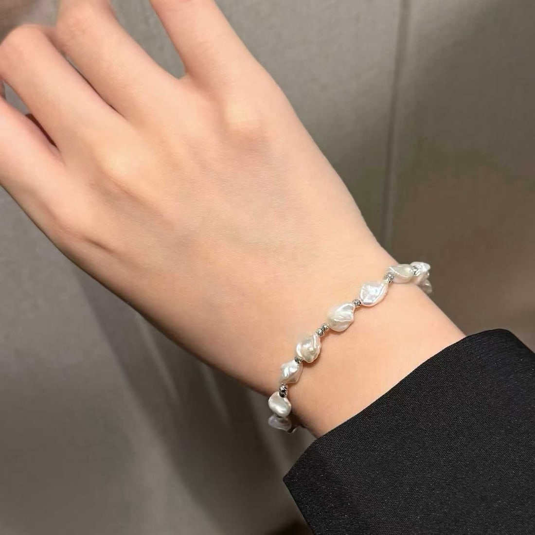 Baroque Pearl Bracelet - 4