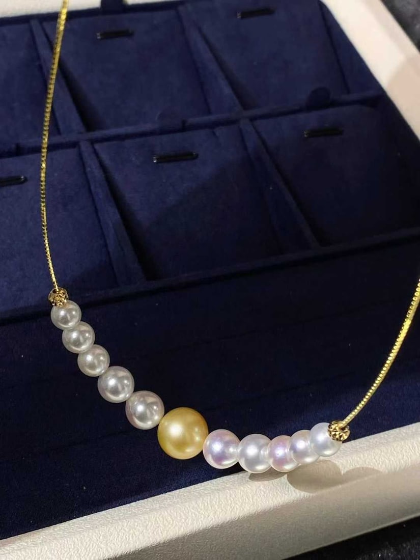925 Sterling Silver Seawater Pearl Necklace - 2