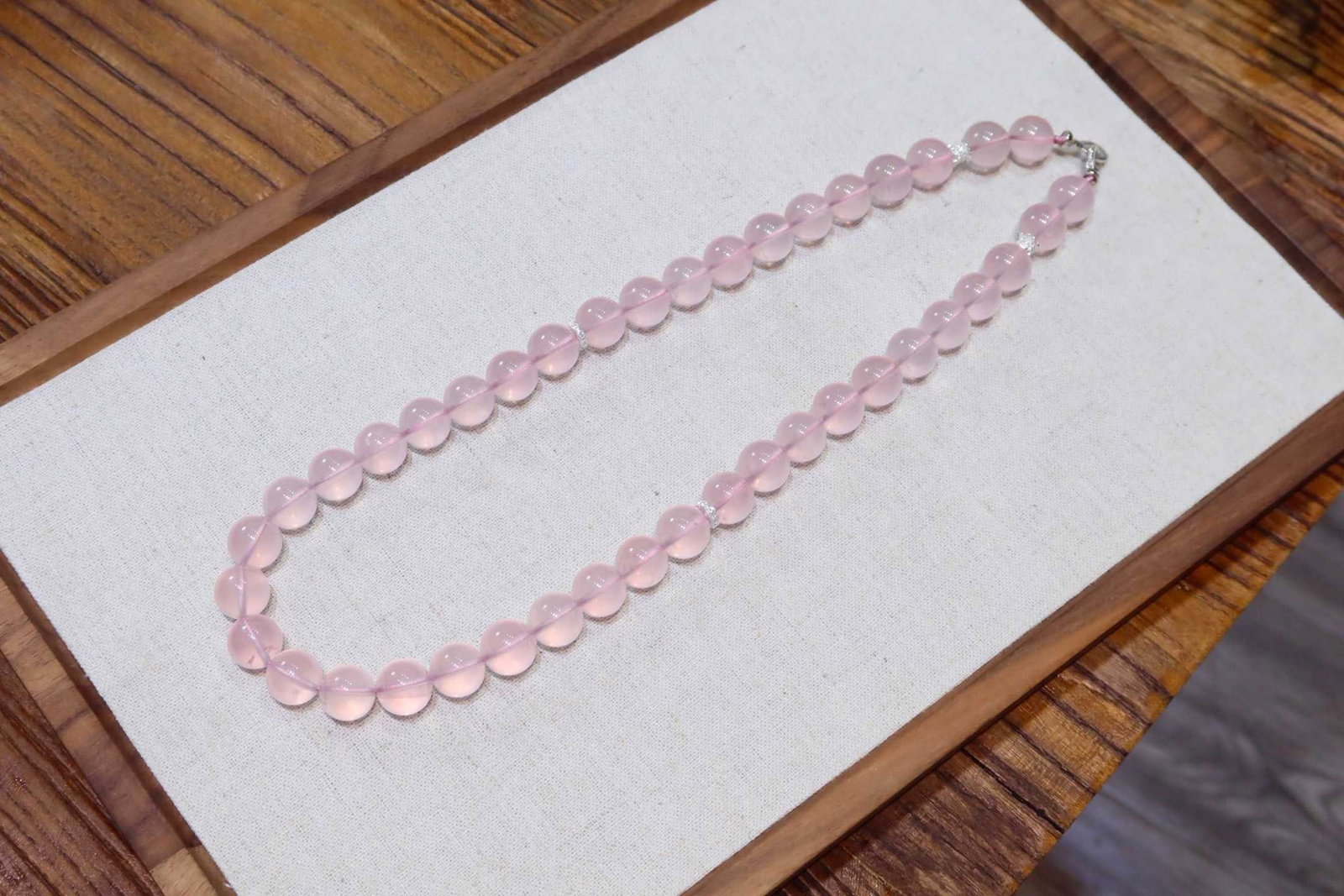 Natural Rose Quartz Set - 3