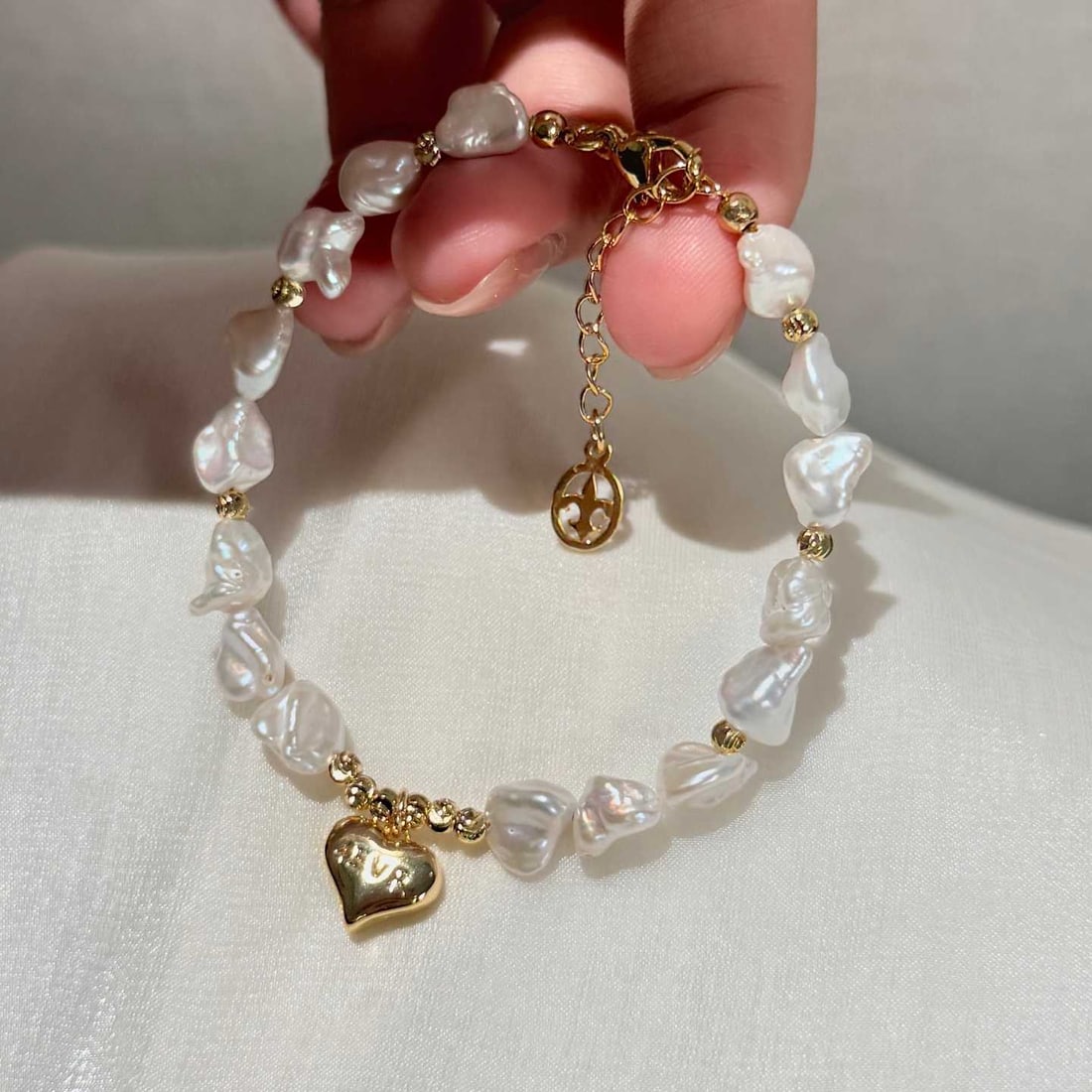Baroque pearl bracelet - 3