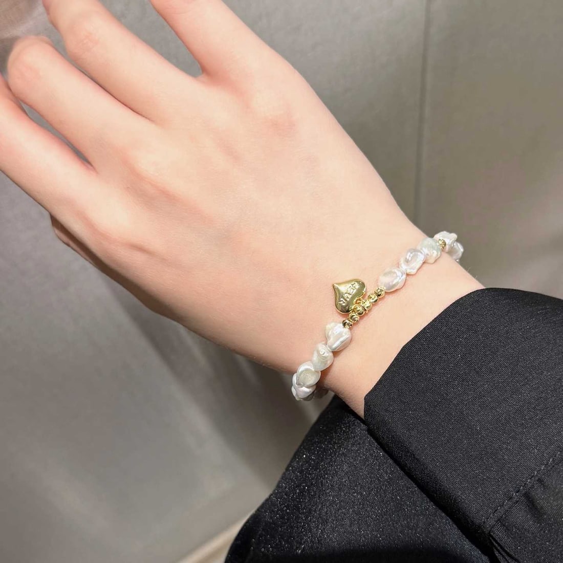 Baroque pearl bracelet - 6