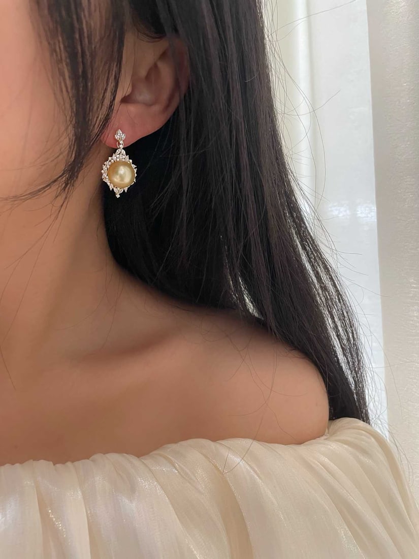 925 Silver Edison Pearl Earrings - 6