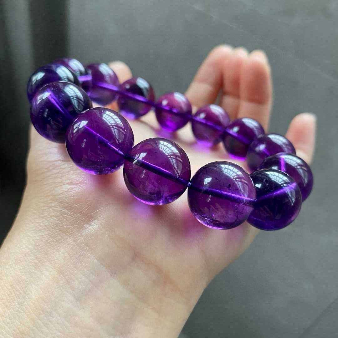 Natural Amethyst Bracelet - 7