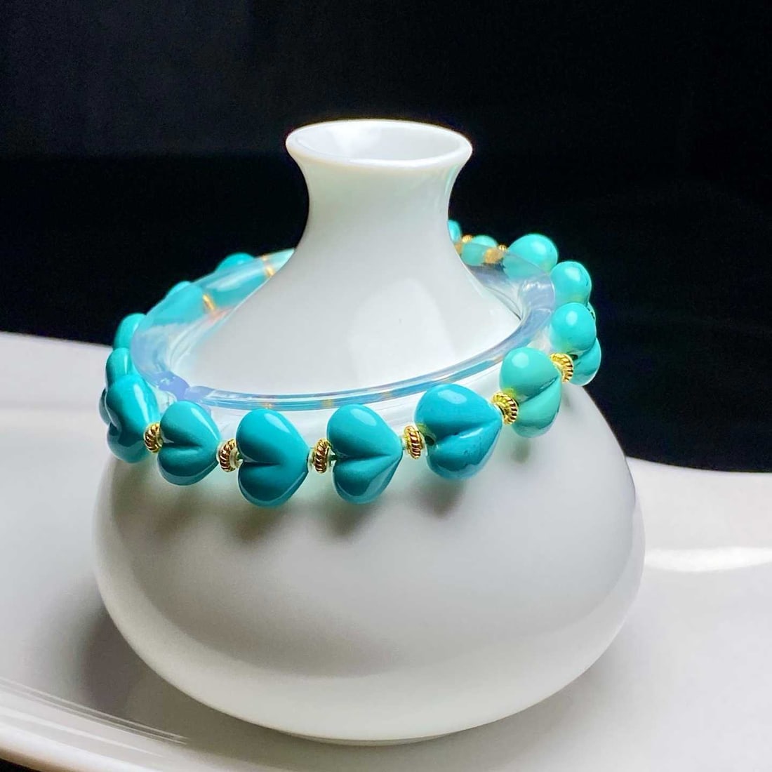 Natural Turquoise Bracelet - 3
