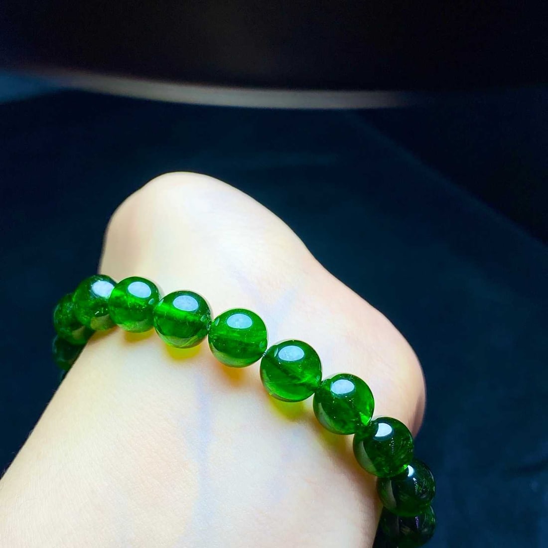 Natural Diopside Bracelet - 2