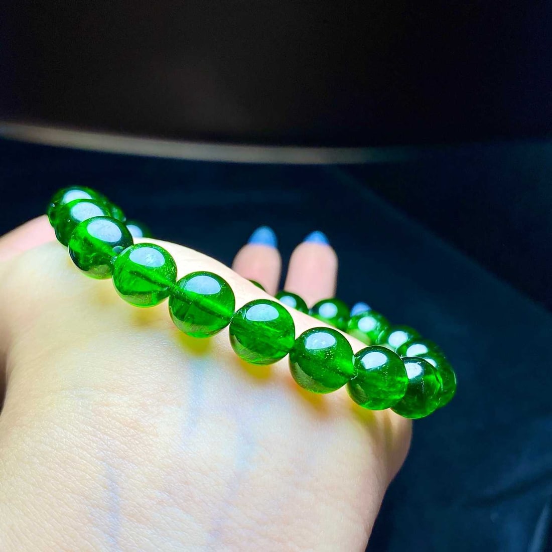 Natural Diopside Bracelet - 3