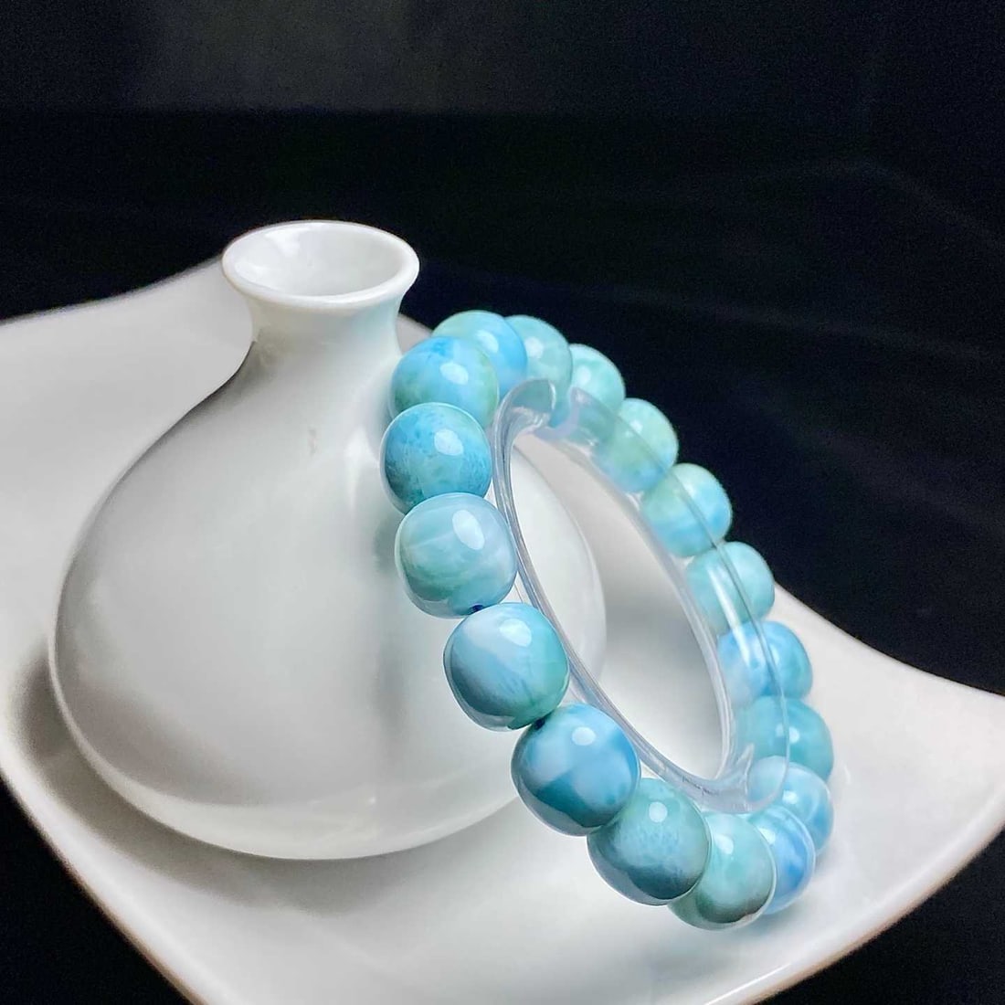 Natural Larimar Bracelet - 3