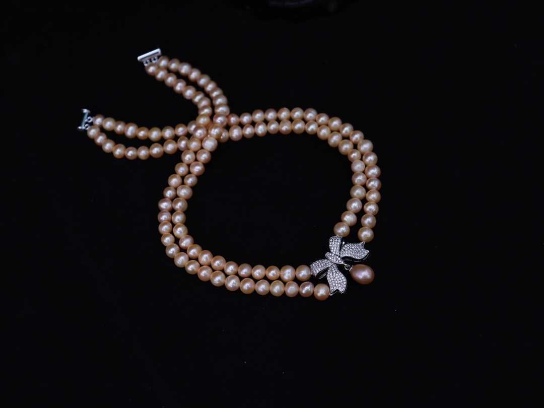 Natural Pearl Necklace - 6