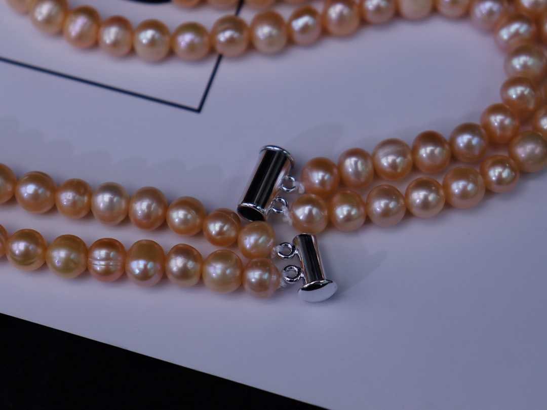 Natural Pearl Necklace - 7