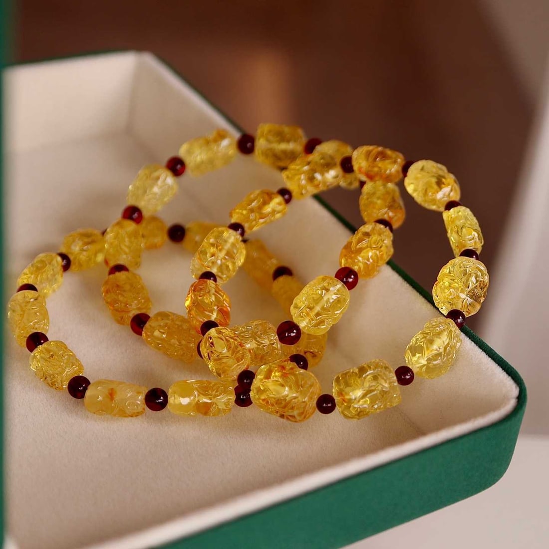 Natural Amber Bracelet - 3