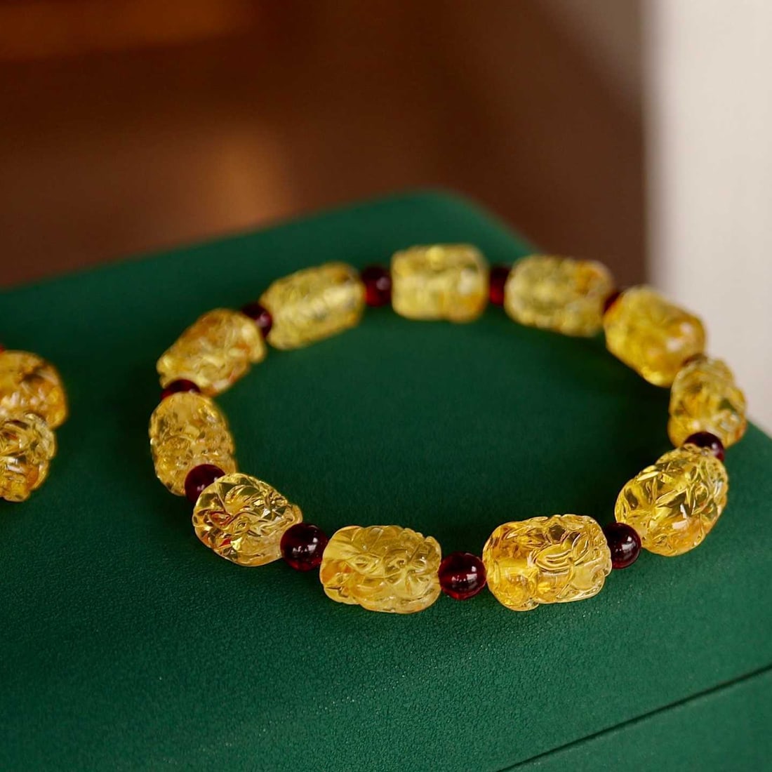 Natural Amber Bracelet - 4