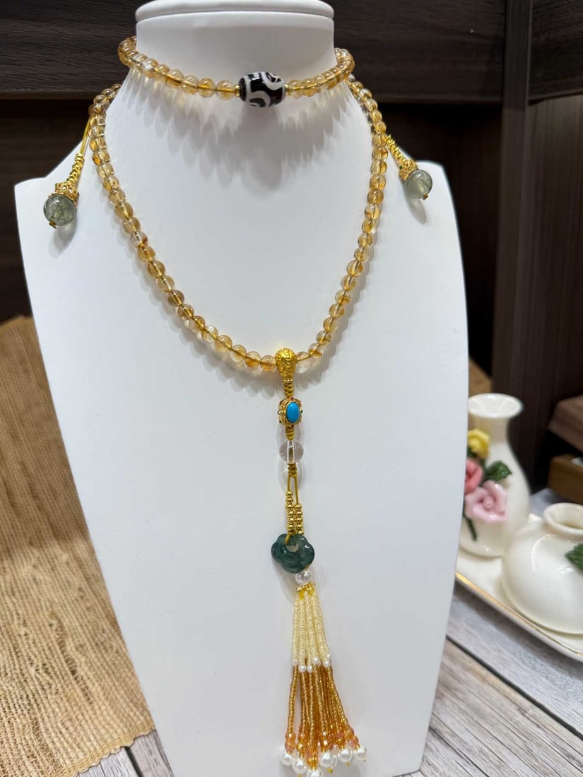 Citrine Multi-Gem Necklace (1 of 6)
