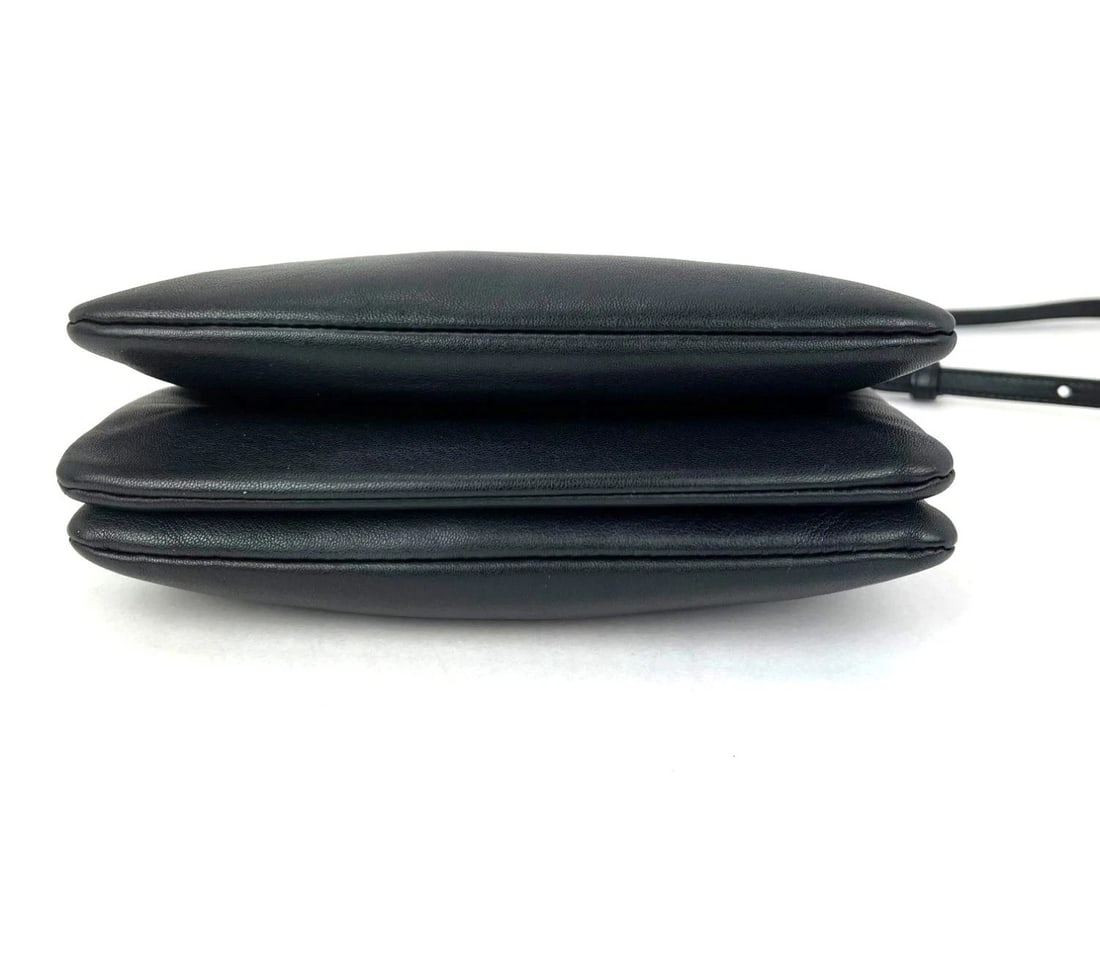 Celine Smooth Lambskin Small Trio Crossbody Black Bag - 3