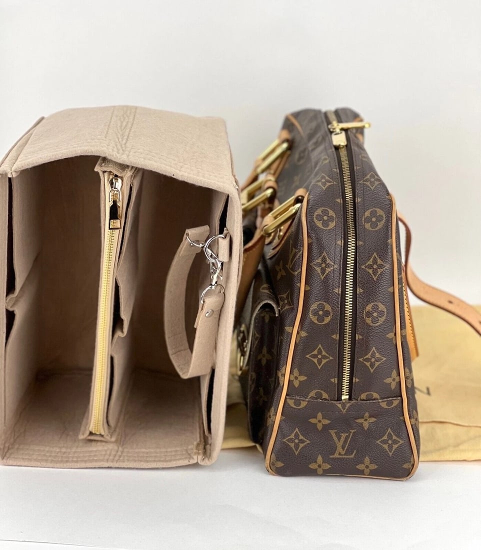 Louis Vuitton Manhattan GM Monogram Canvas Shoulder Hand Bag - 8