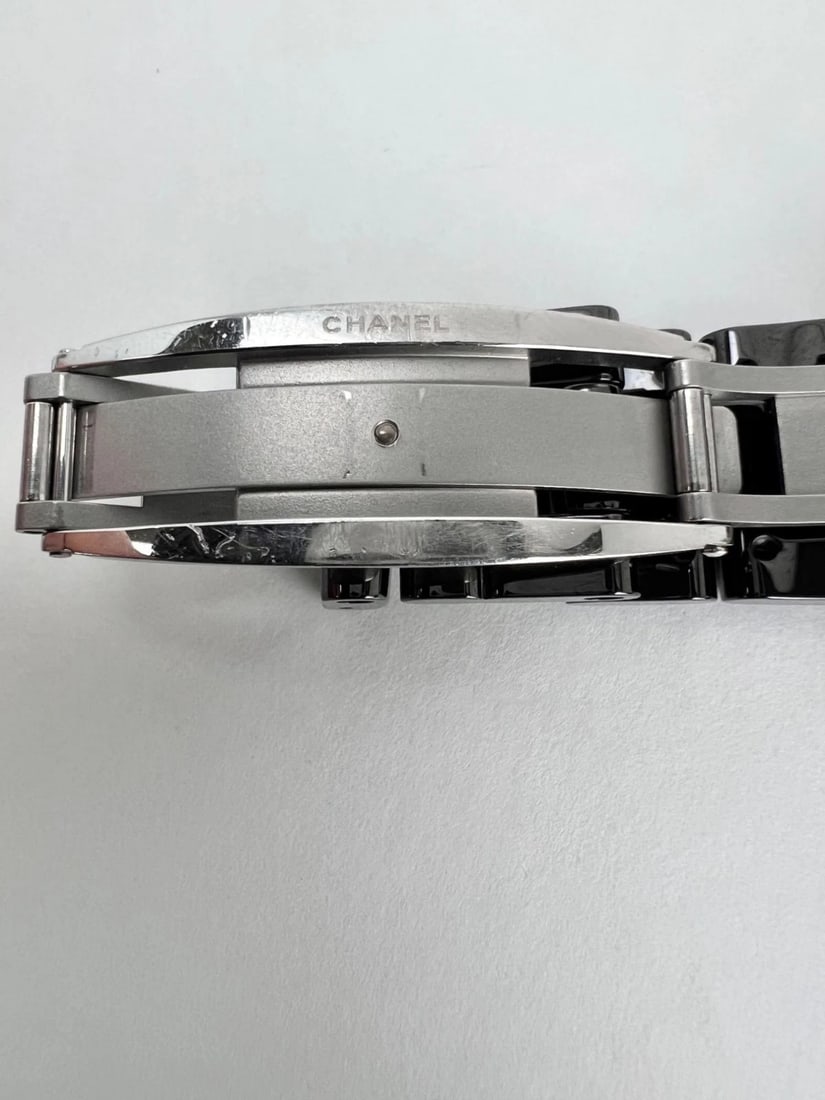 Chanel J12 GMT Stainless Steel Black Ceramic 41MM Watch Unisex - 16