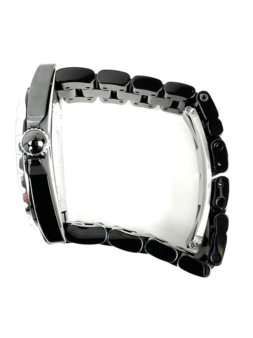 Chanel J12 GMT Stainless Steel Black Ceramic 41MM Watch Unisex - 19