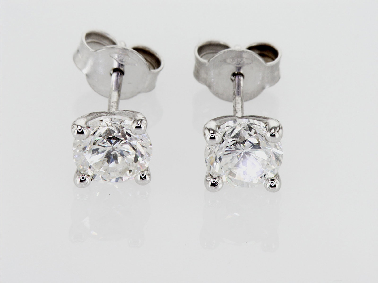 2.00cttw Diamond and Earrings 14K Gold 1.20 gr - 7