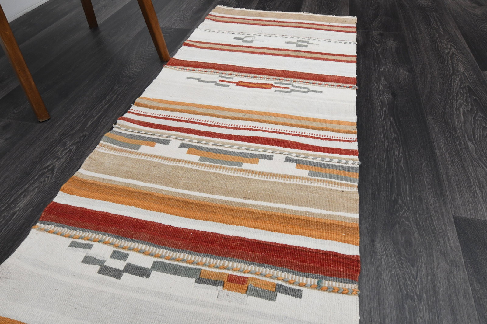 2x11.5 ft, TURKISH Rug Runner - 4