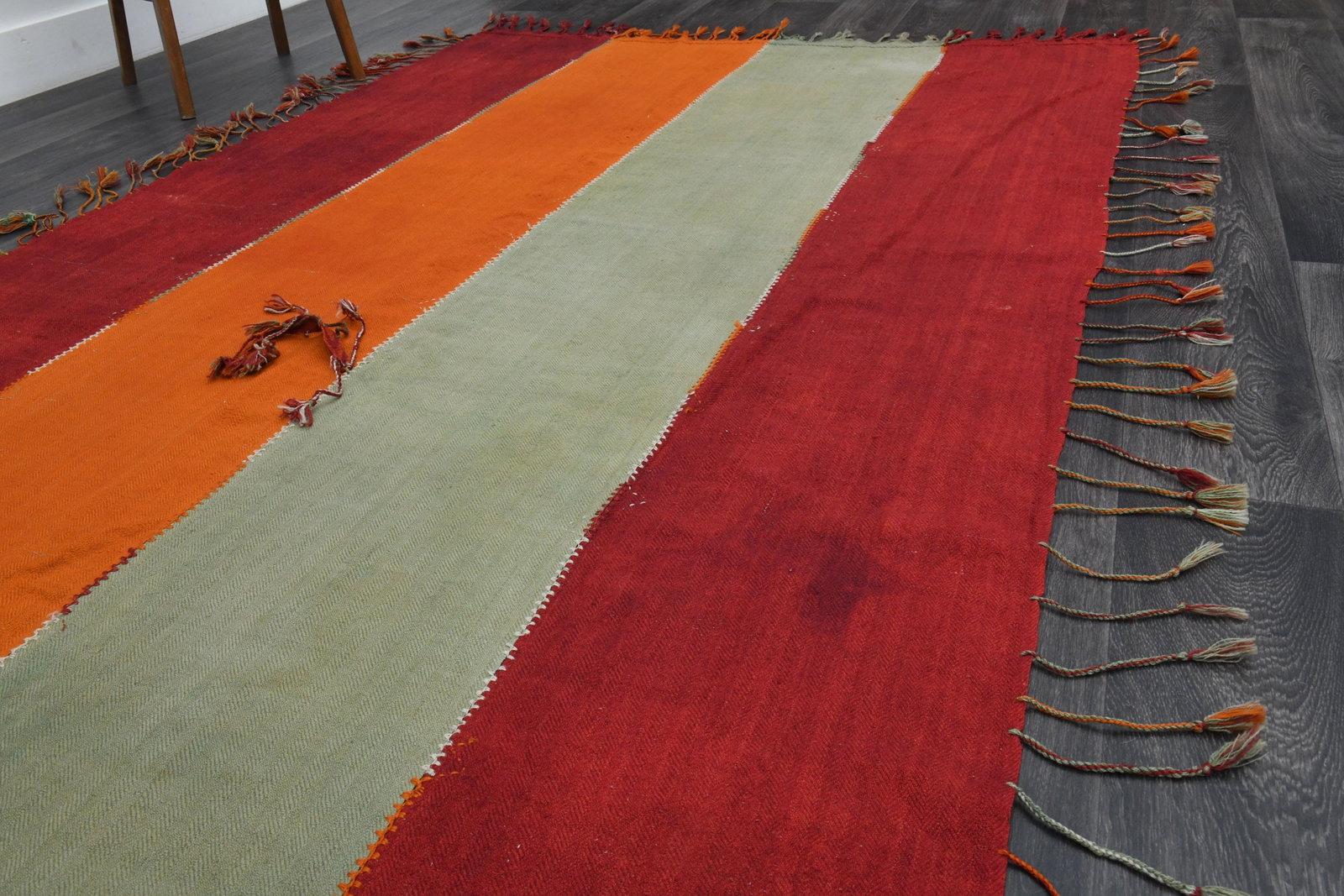 6x12 TURKISH RUG, Vintage Rug - 4