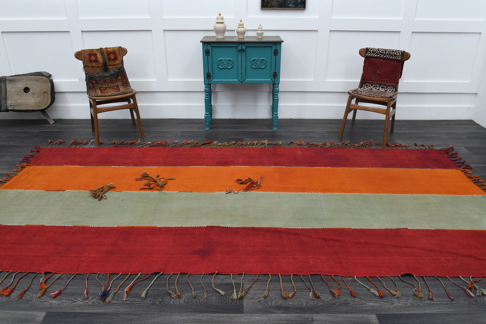 6x12 TURKISH RUG, Vintage Rug - 5