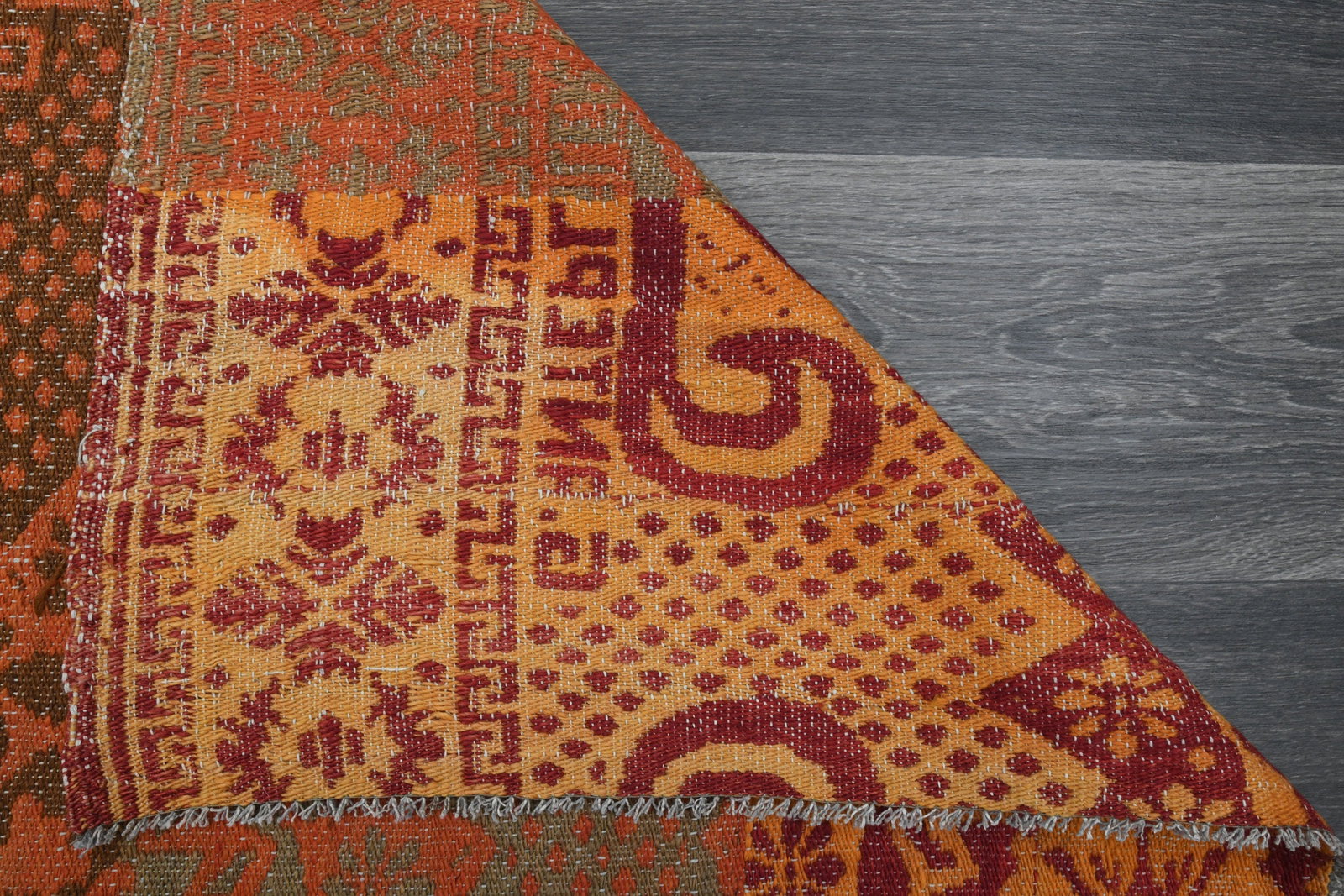 6x9.4 ft, TURKISH KILIM Rug - 8