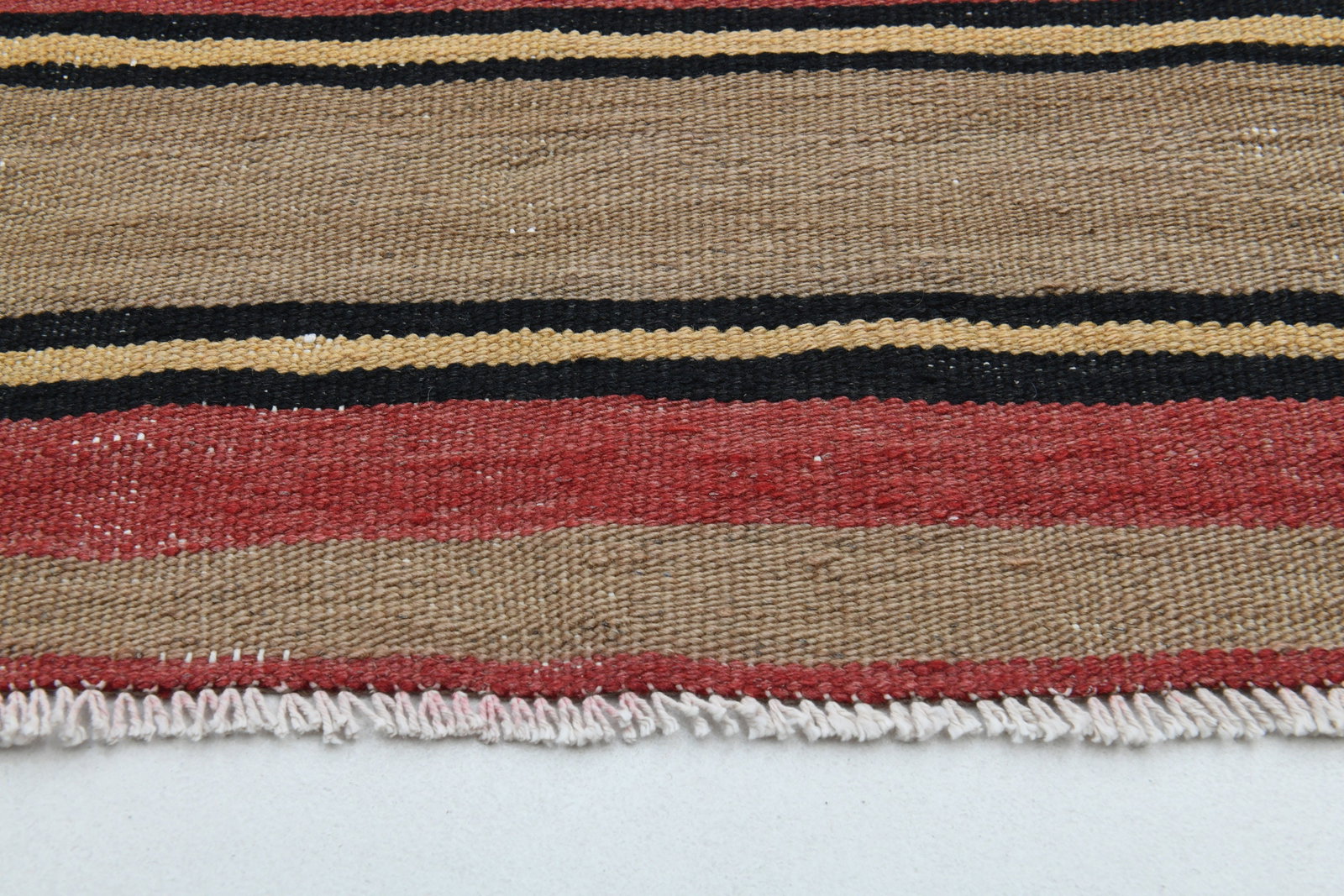 5.6x10.7 ft, RED KILIM RUG - 5