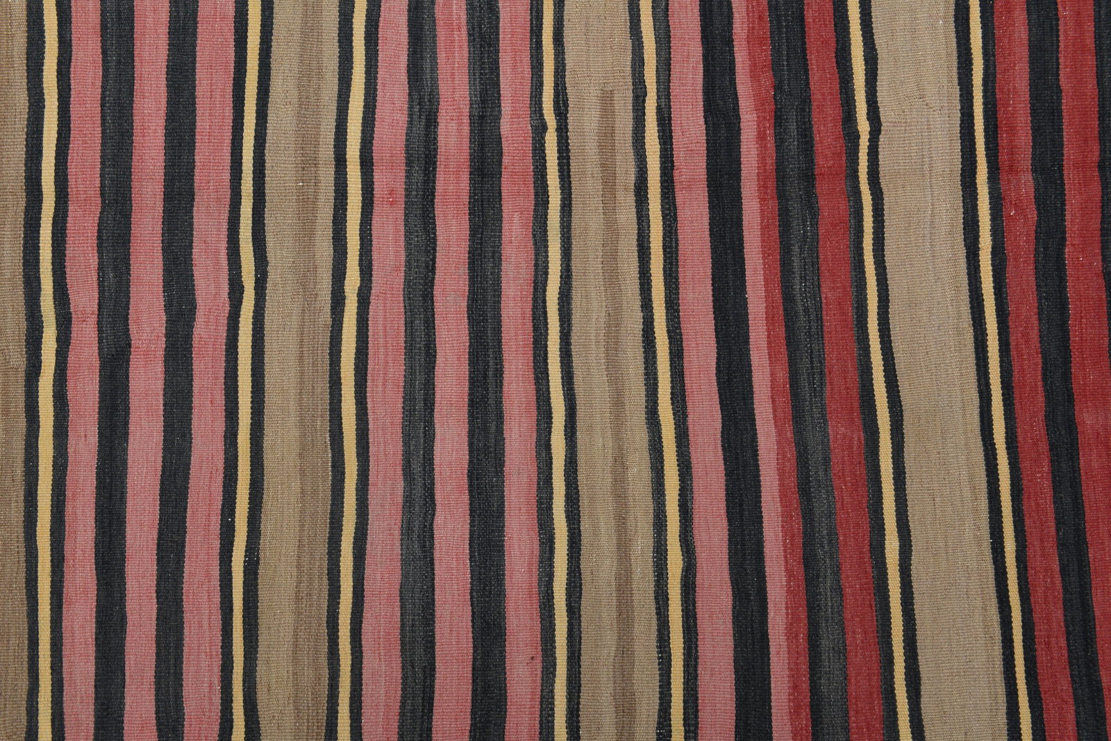5.6x10.7 ft, RED KILIM RUG - 7