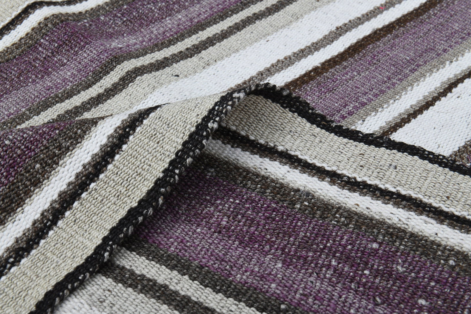 5.1x6.1 ft, TURKISH OUSHAK RUG - 9