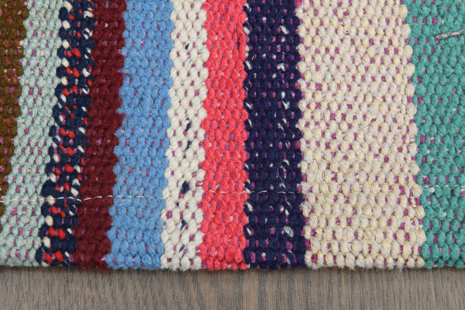 3'9x6'9 ft, COLORFUL TURKISH RUG - 6