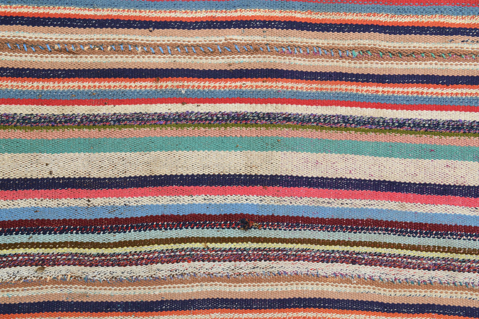 3'9x6'9 ft, COLORFUL TURKISH RUG - 8