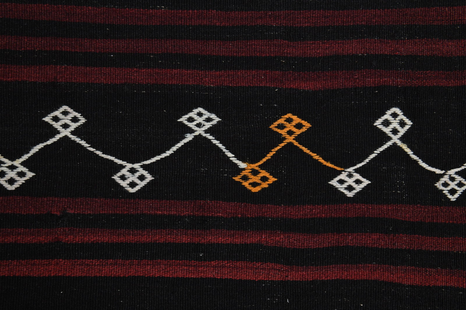 4'4x13'8 ft, STRIPED KILIM RUNNER - 4