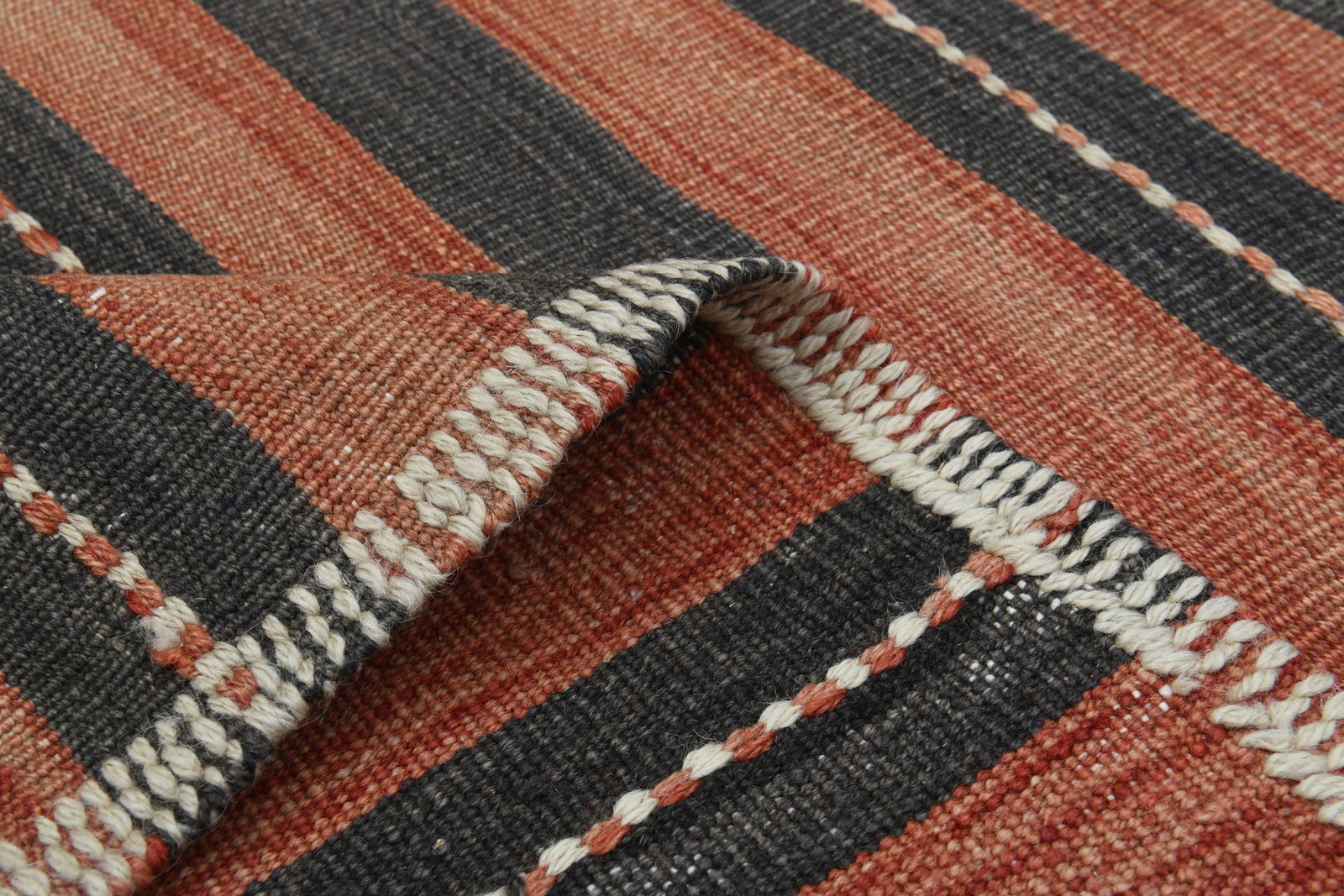 4.1x12.3 ft, TURKISH RUNNER RUG - 9