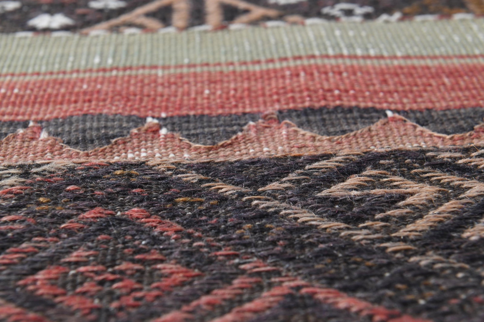 3'1x13'5 ft, TURKISH RUNNER RUG - 4