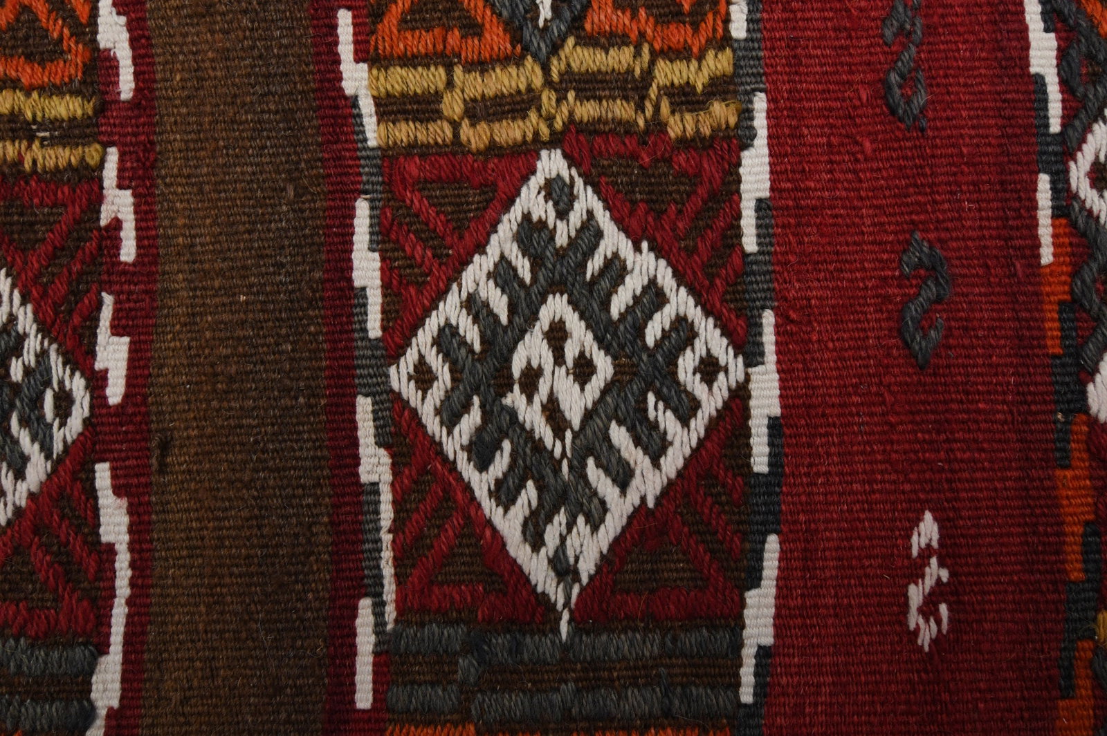 3.3x6.9 ft, TURKISH KILIM Runner, VINTAGE - 7