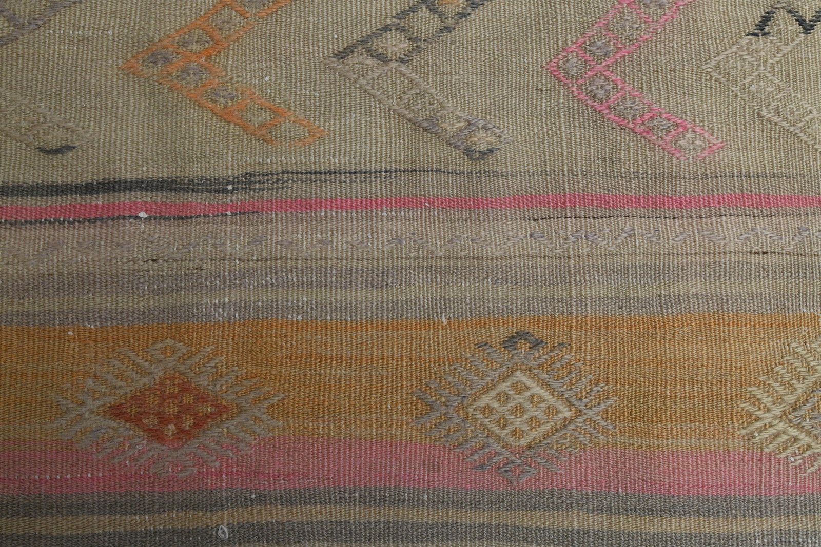 3'8x9'3 ft, ORANGE PINK BROWN - 6