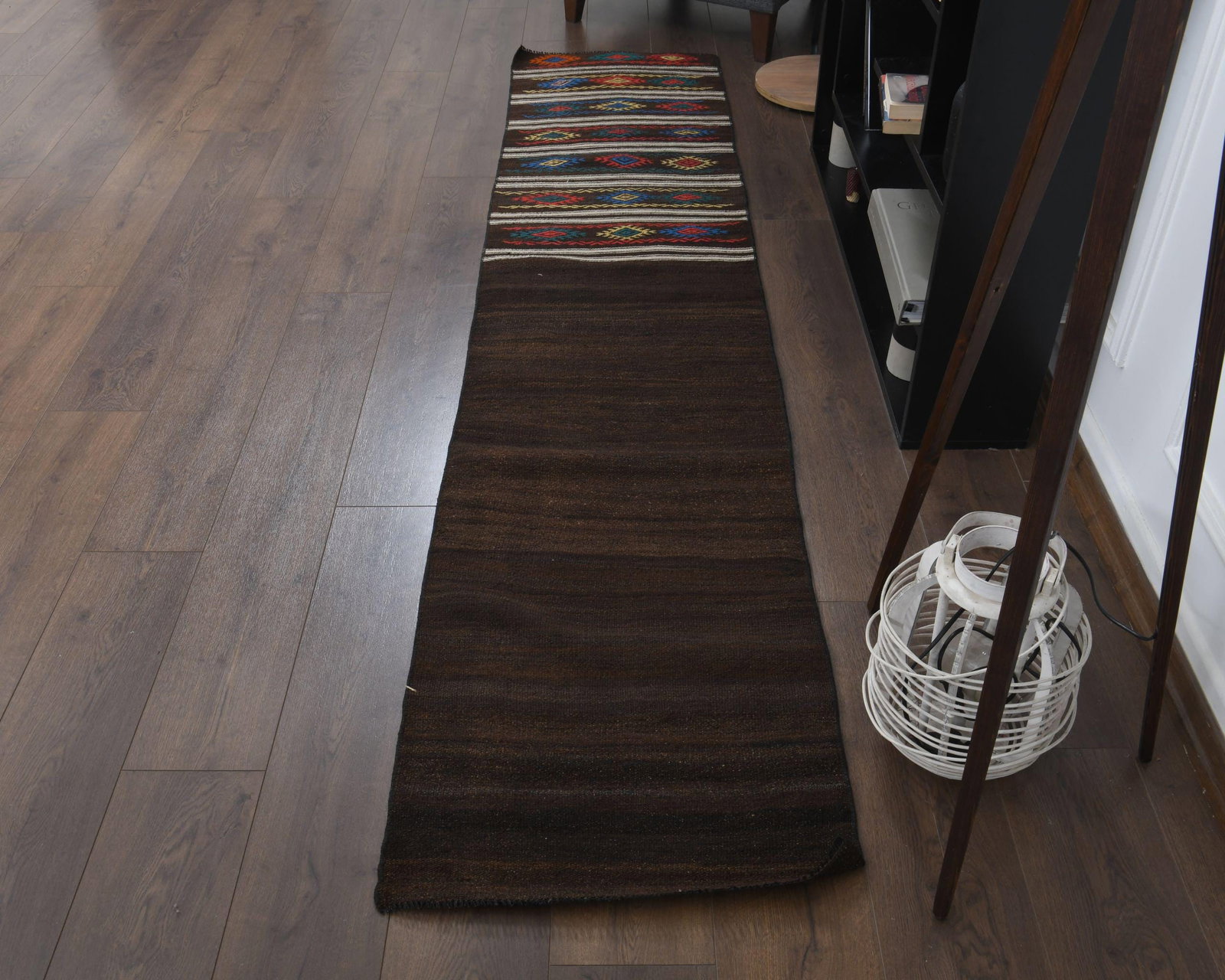 2x9 Ft, TRIBAL KILIM RUNNER, Handwoven - 2
