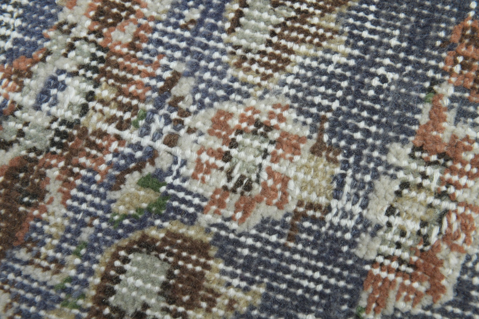 7x9'7 ft, FADED DECOR, VINTAGE Turkish Rug - 7