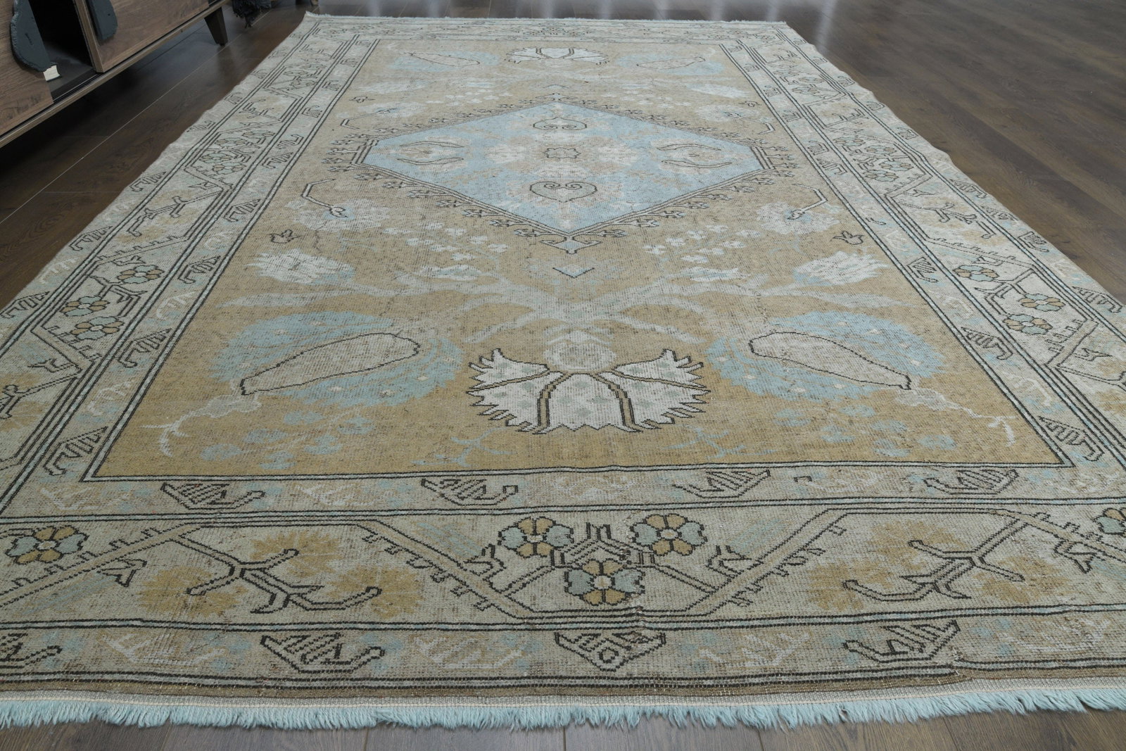 6'7x10'3 ft, TURKISH VINTAGE RUG - 4
