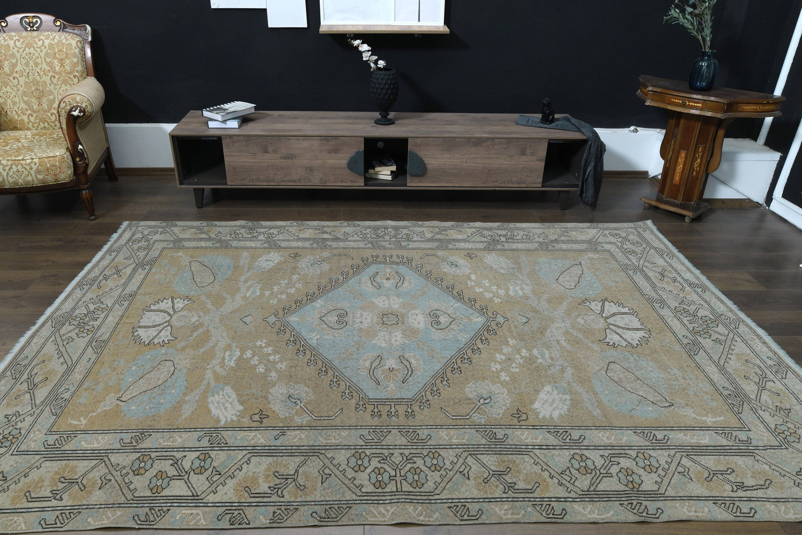 6'7x10'3 ft, TURKISH VINTAGE RUG - 8