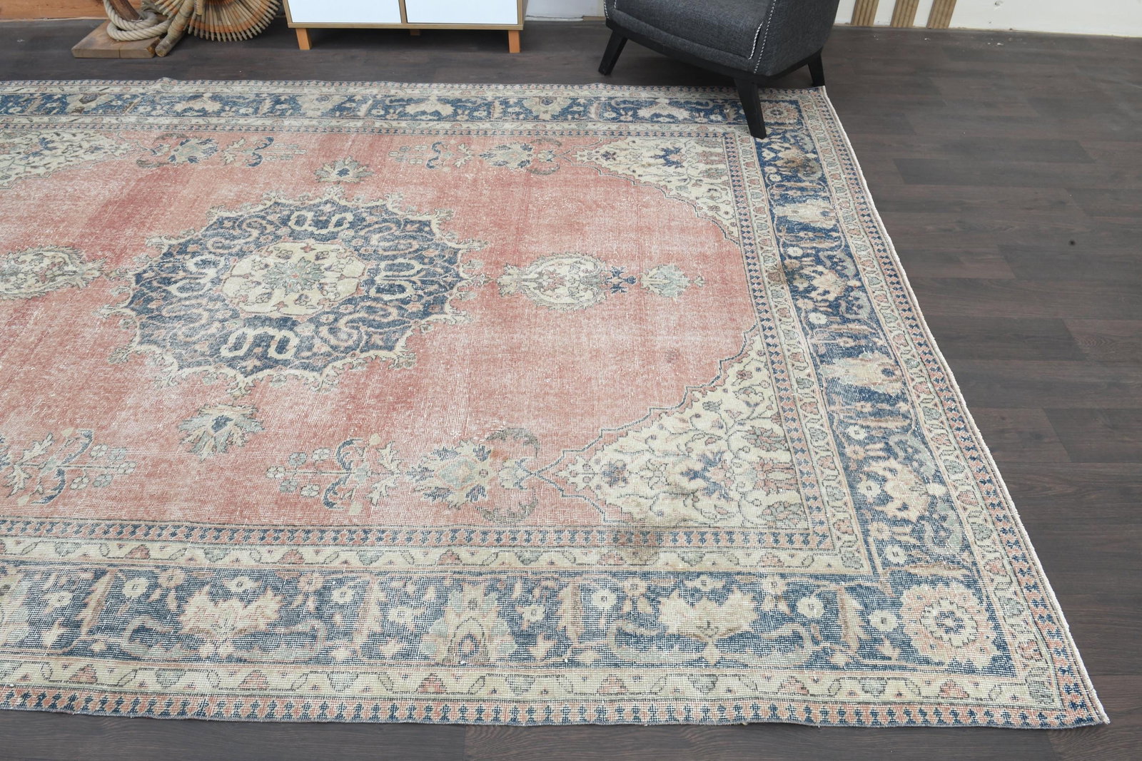 8'1x11'4 ft, PERSIAN STYLE RUG - 3