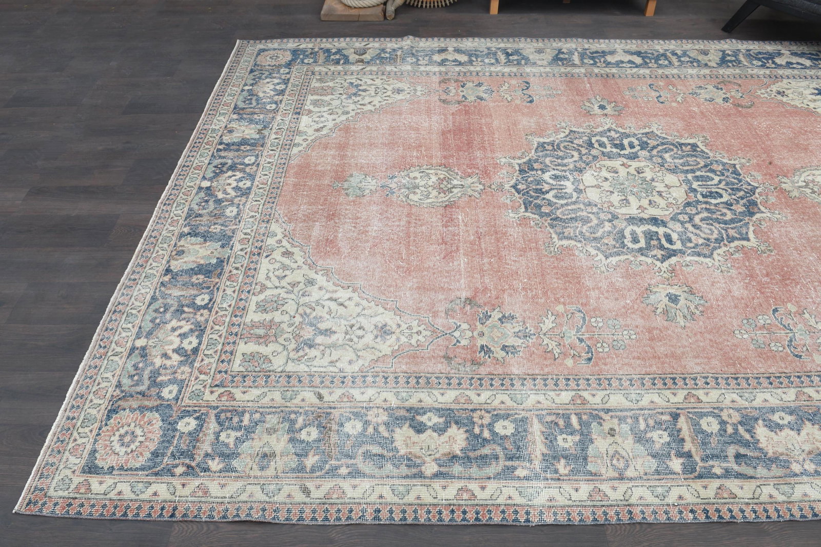 8'1x11'4 ft, PERSIAN STYLE RUG - 4