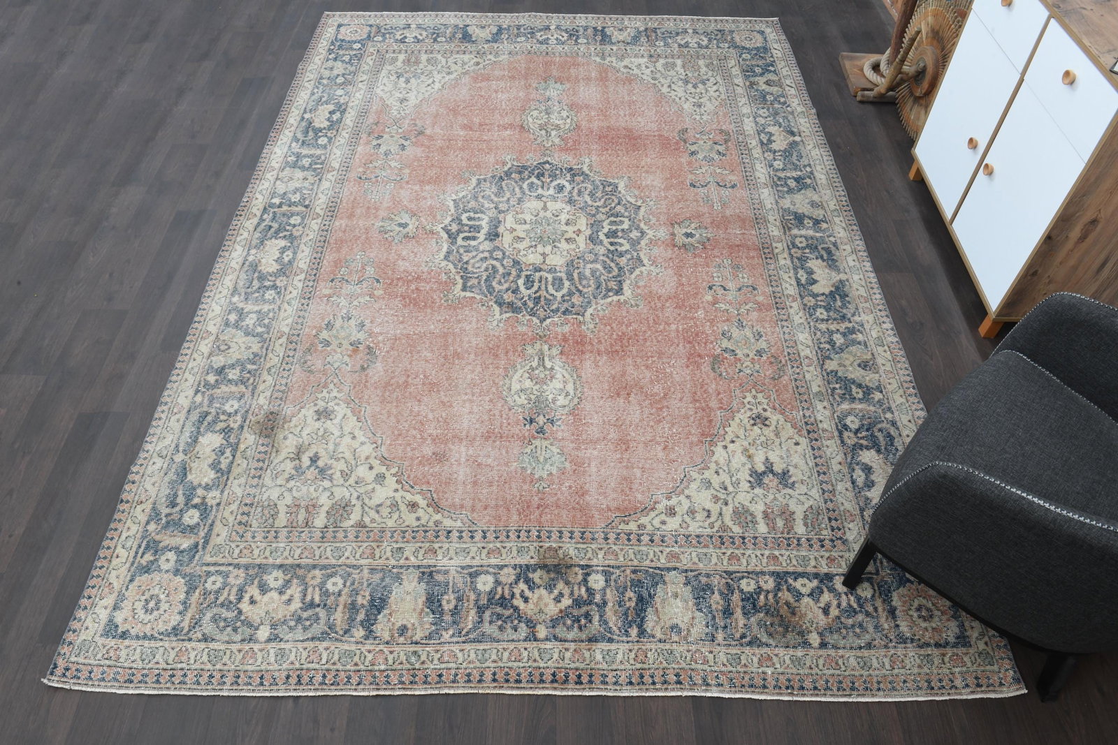 8'1x11'4 ft, PERSIAN STYLE RUG - 7