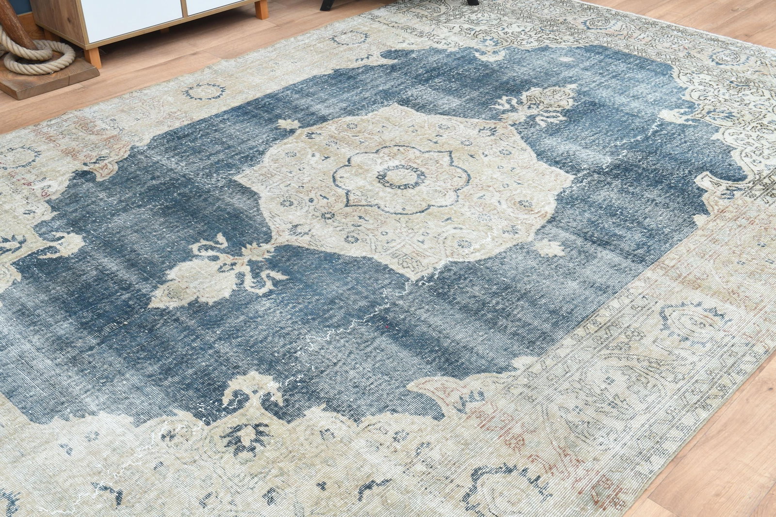 BLUE TURKISH RUG, Area Rug - 8
