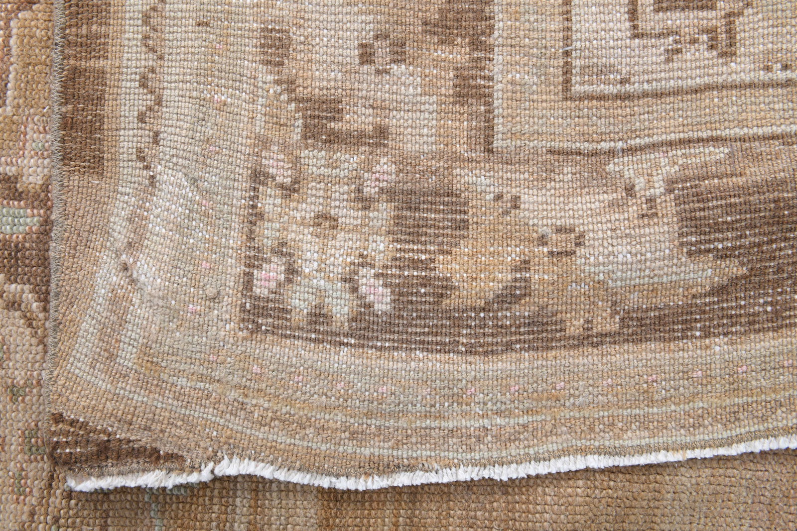 7.5x9.1 ft, TURKISH OUSHAK VINTAGE Rug - 7