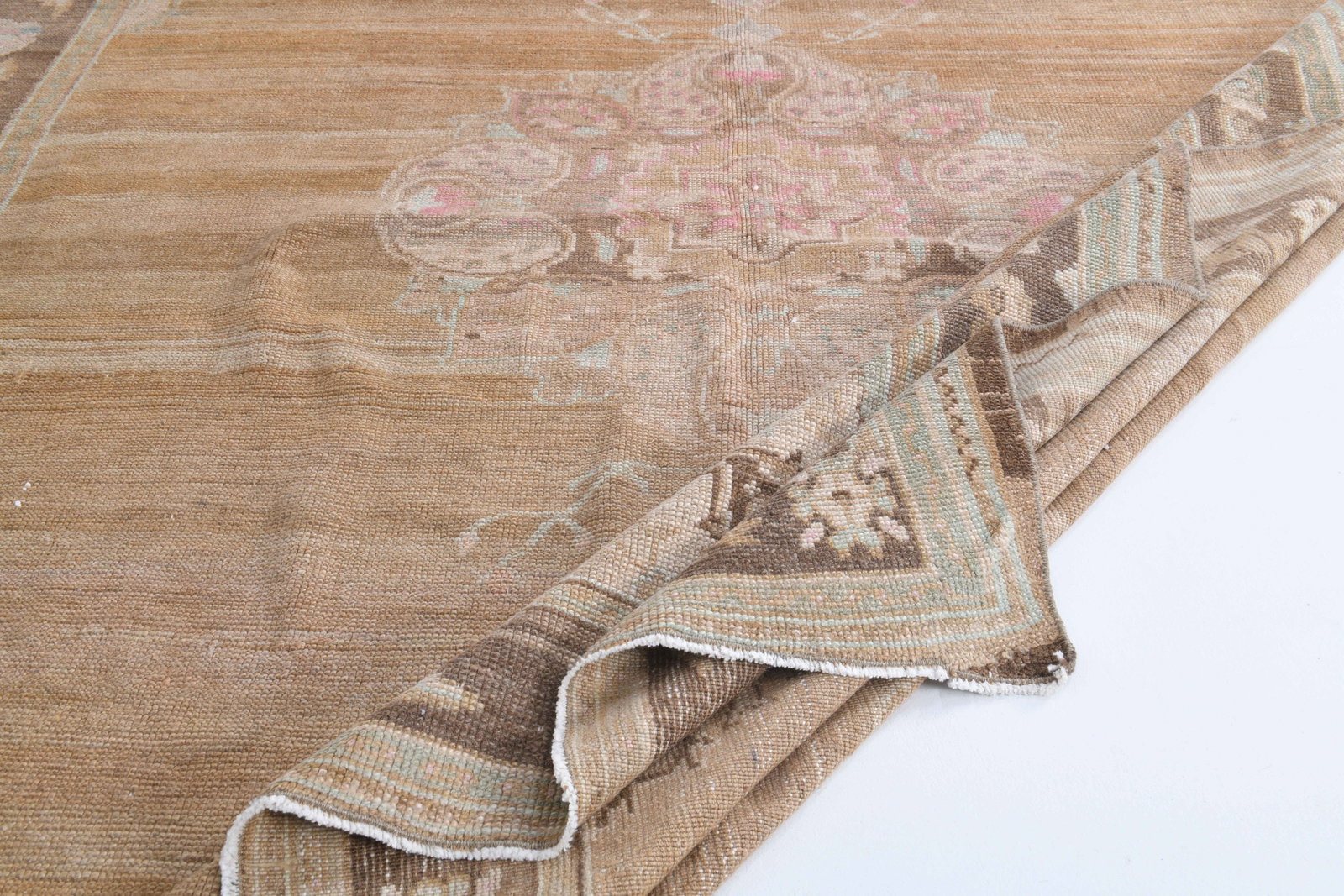 7.5x9.1 ft, TURKISH OUSHAK VINTAGE Rug - 8
