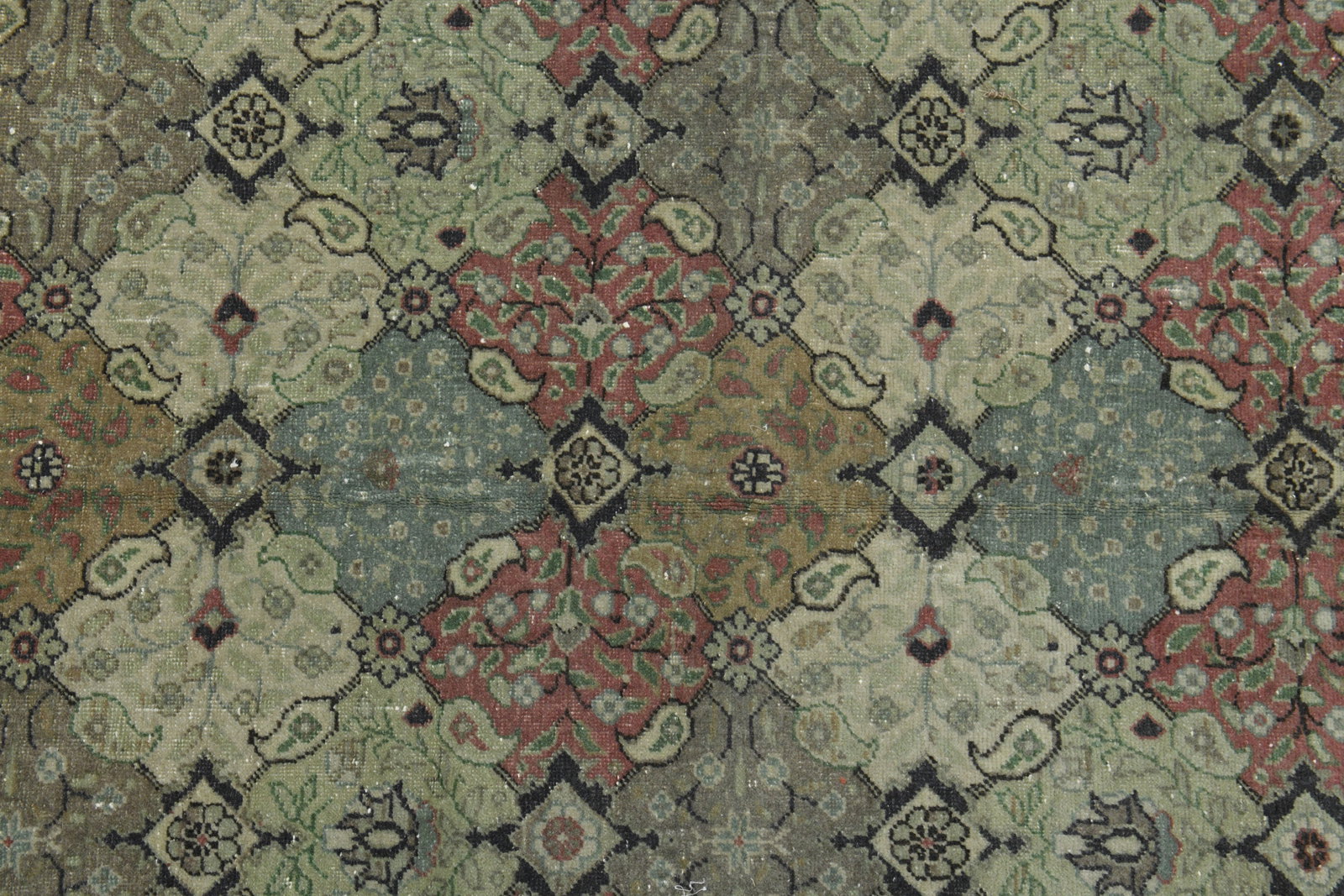 6.3x9.4 ft, TURKISH Rug, VINTAGE - 7