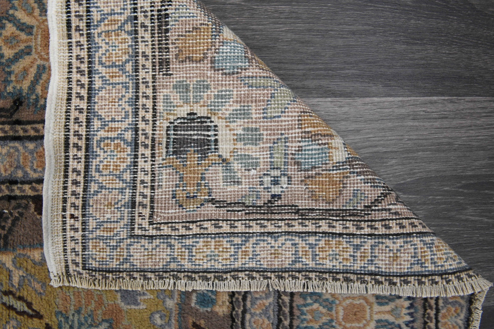 6.2x9.4 ft, ANTIQUE TURKISH OUSHAK Rug - 7