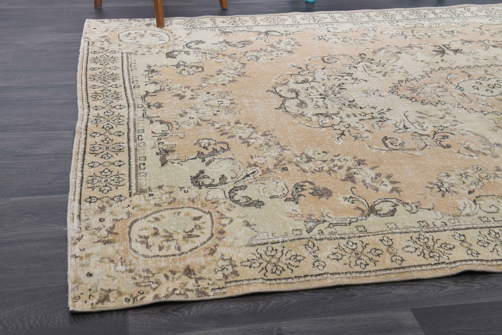 6.8x9.7 ft, TURKISH Rug, VINTAGE - 2