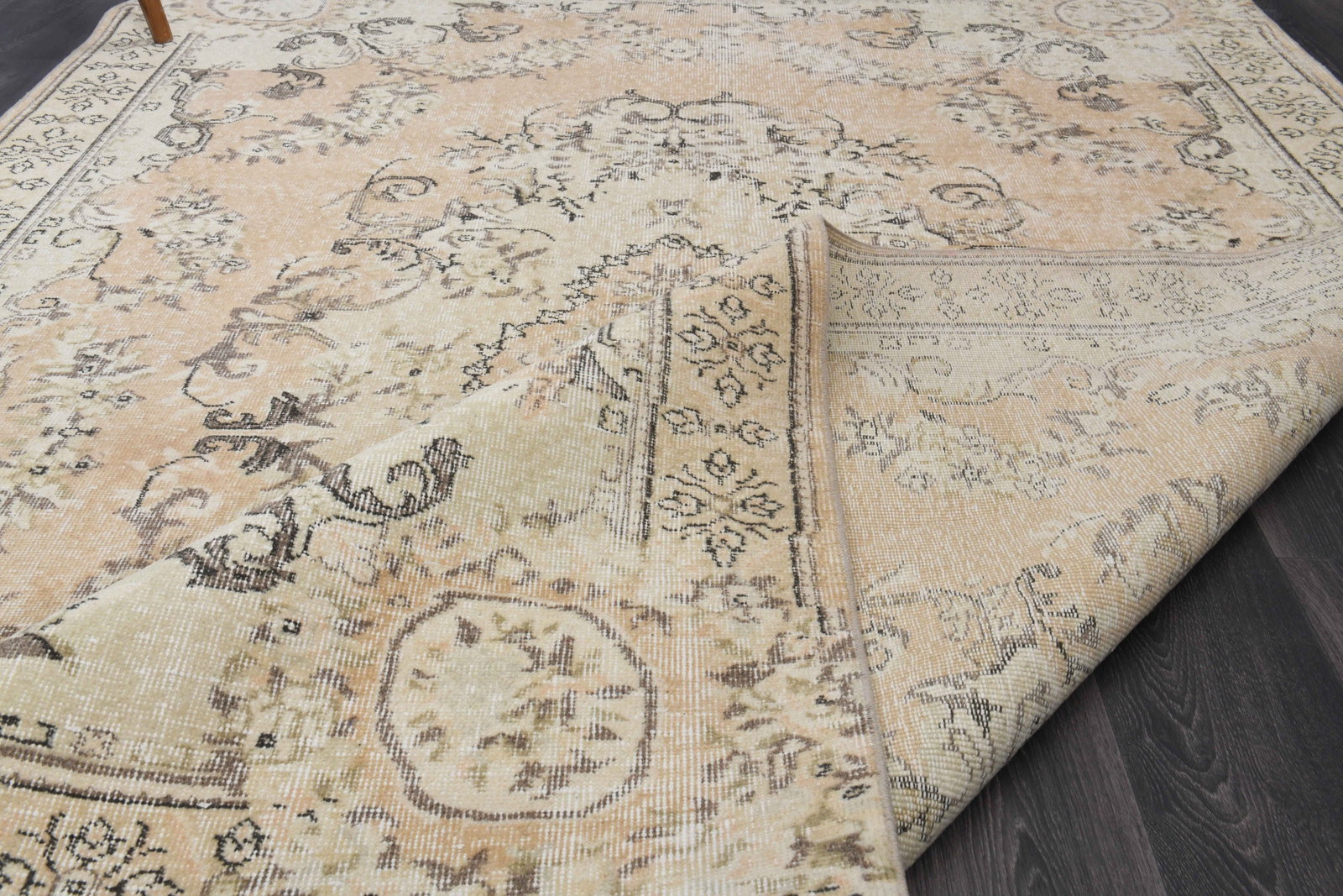 6.8x9.7 ft, TURKISH Rug, VINTAGE - 9