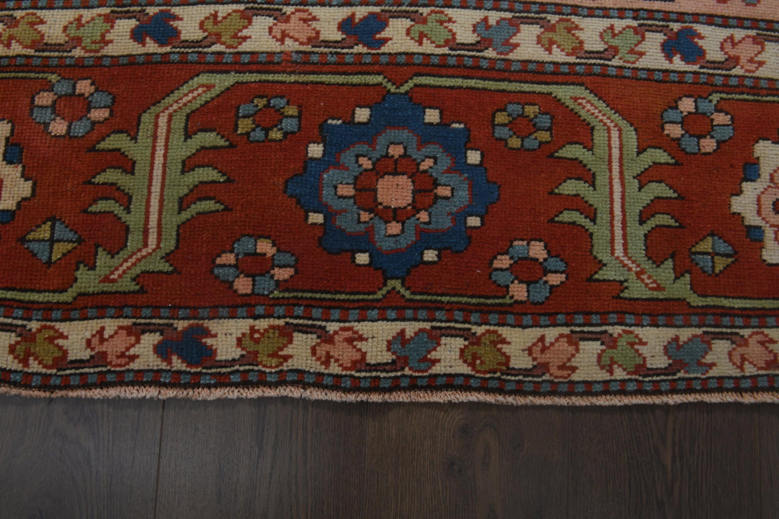 7.6x10.1 ft, SPECIAL MILAS RUG, Vintage Handmade Wool - 6